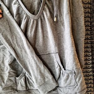 LOFT Scoop Neck Hoodie